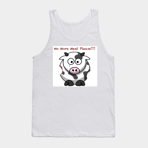 Cute Cow Tank Top by ZerO POint GiaNt